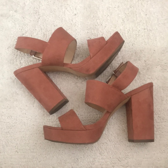 Urban Outfitters Shoes - Urban Outfitters Pink Platform Heels